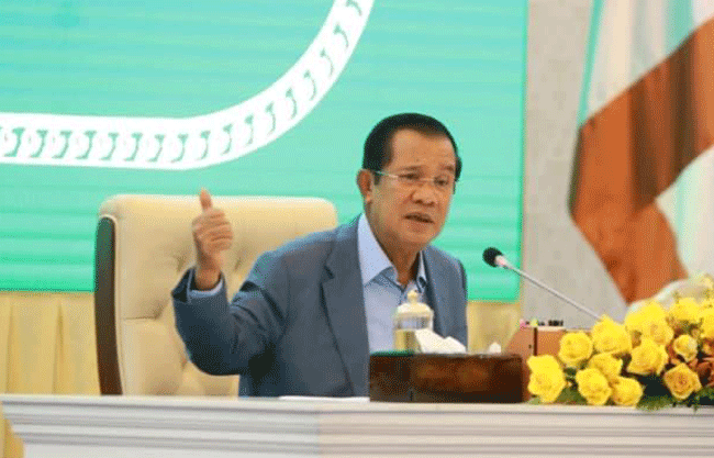 សម្ដេចតេជោ ហ៊ុន សែន បានថ្លែងថា កម្ពុជាជាប្រទេសក្រ តូចល្អិត តែមានបេះដូងមនុស្សធម៌ធំទូលាយ